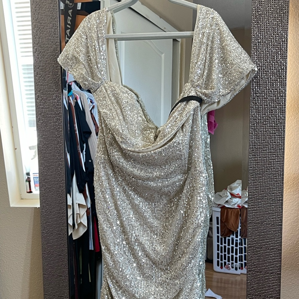 PLT sequin dress